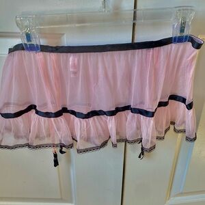 Victoria's Secret Sheer lingerie skirt